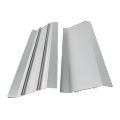 Perfil de extrusión de aluminio de aluminio de aluminio 6063 personalizado